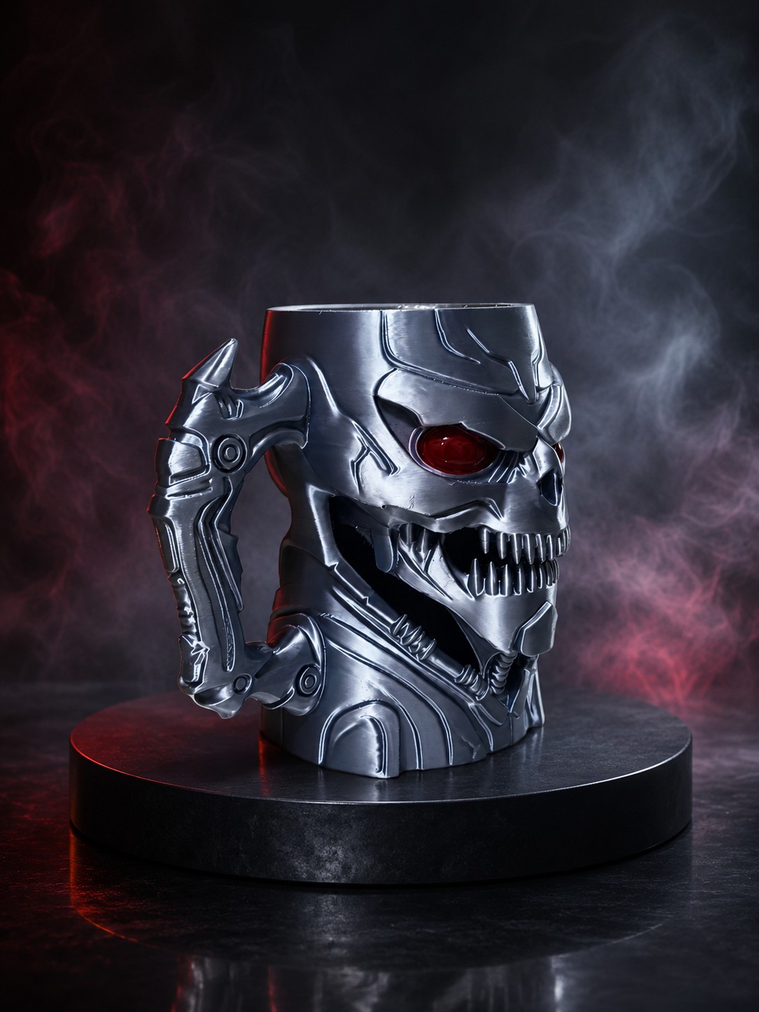 Caneca (Porta Latinhas) - Modelo Caveira
