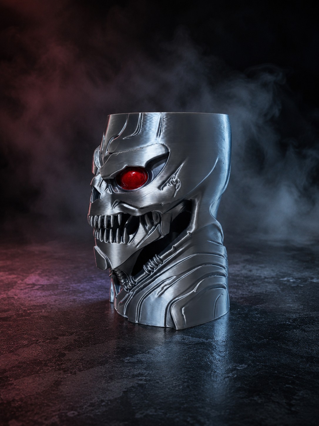 Caneca (Porta Latinhas) - Modelo Caveira