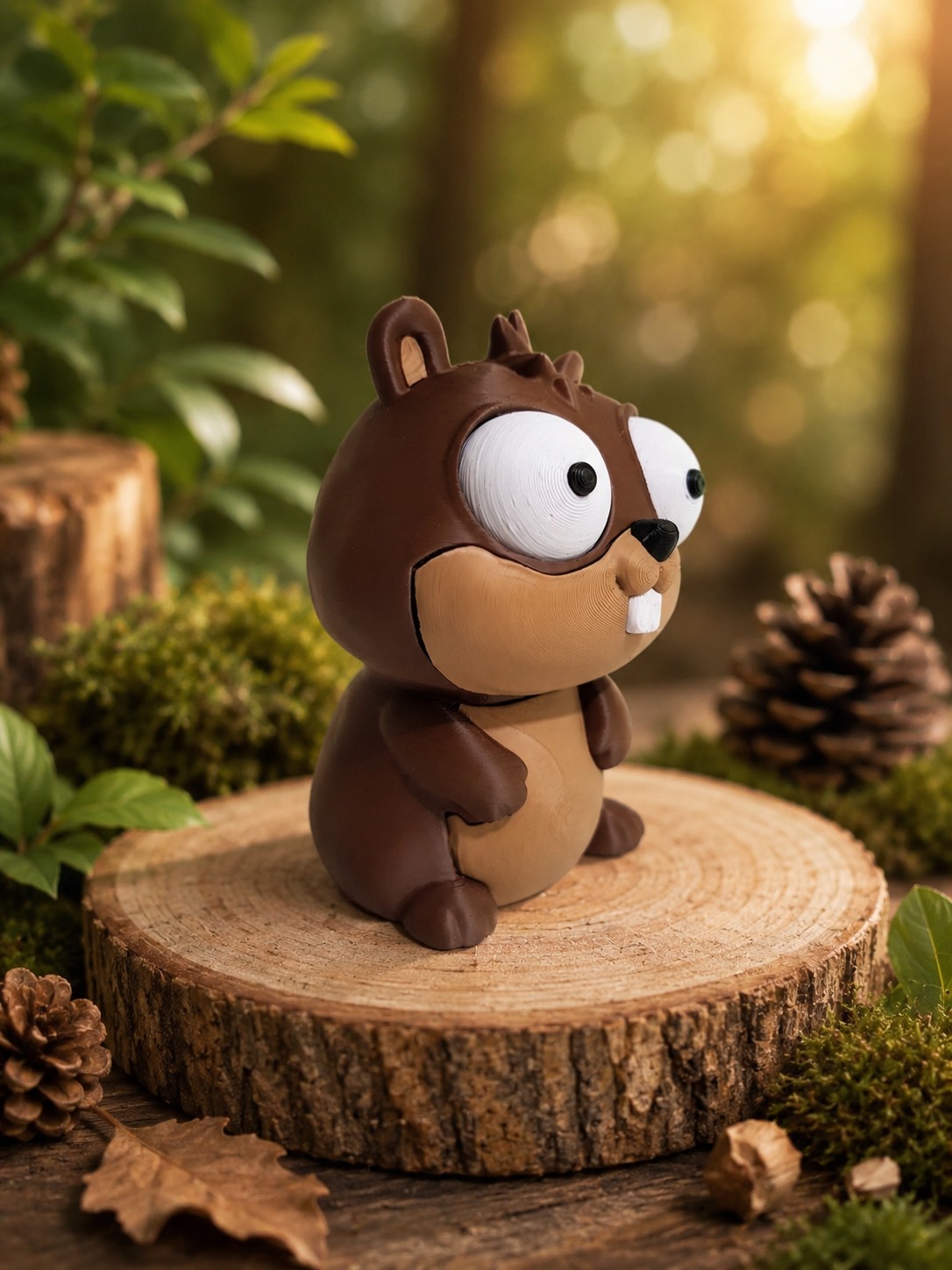 Boneco Decorativo Esquilo (Coleção Goofy)