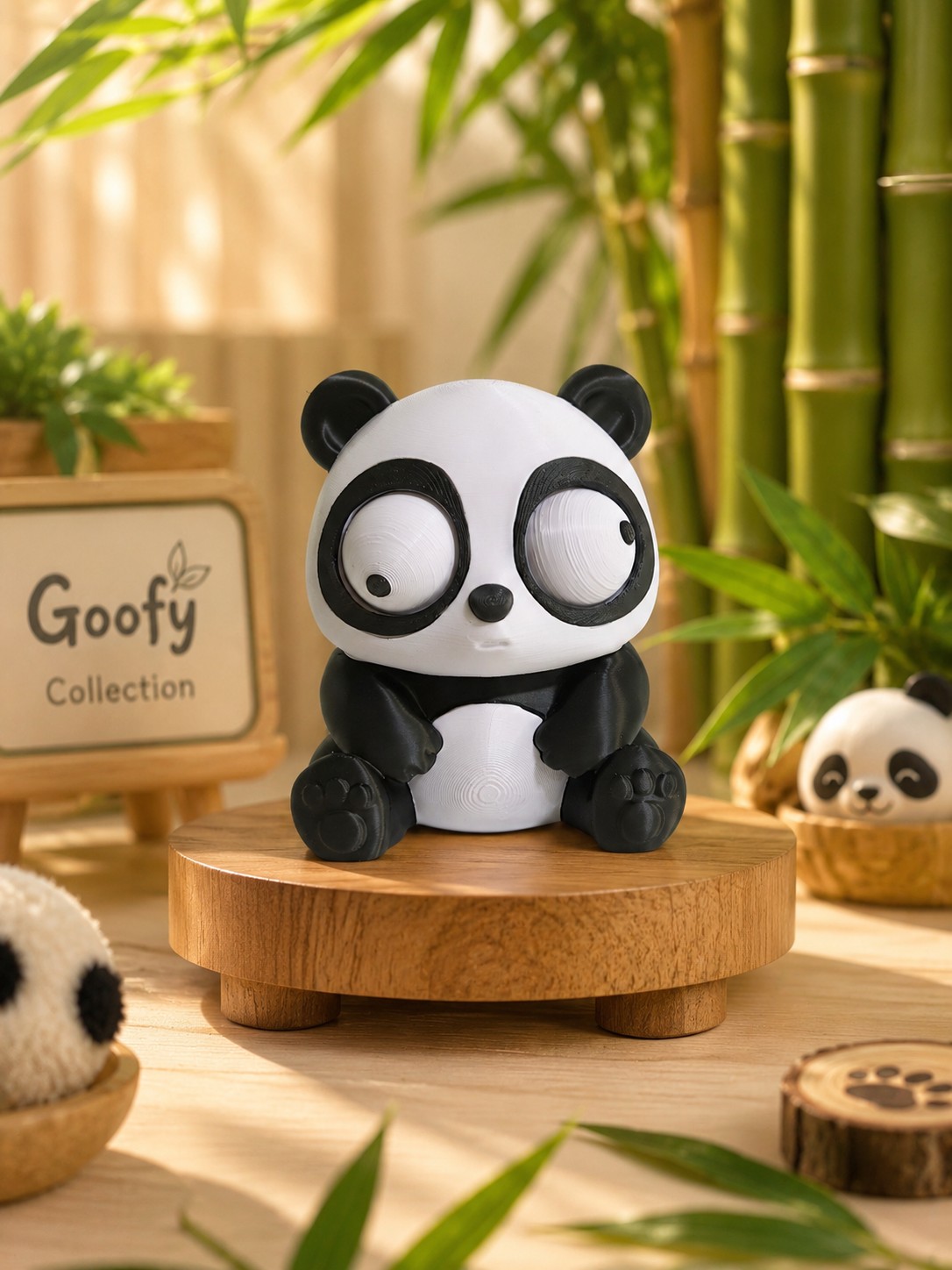 Boneco Decorativo Panda (Coleção Goofy)